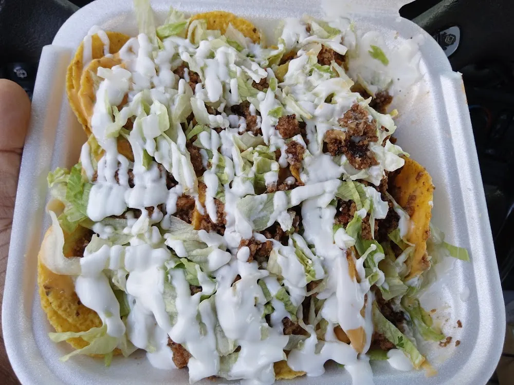 Nachos Beef Extra Sour Cream